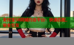 支付宝58同城约会平台：快速匹配，安全交友
