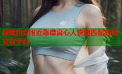 探蜜约会附近靠谱真心人快速匹配高效交友平台