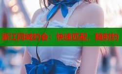 浙江同城约会：快速匹配，随时约