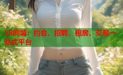 58同城：约会、招聘、租房、交易一站式平台