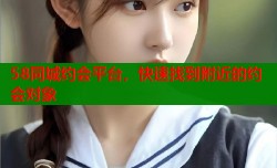 58同城约会平台，快速找到附近的约会对象