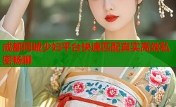 成都同城少妇平台快速匹配真实高效私密畅聊