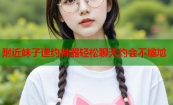 附近妹子速约神器轻松聊天约会不尴尬