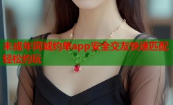 未成年同城约单app安全交友快速匹配轻松约玩