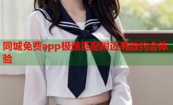 同城免费app极速匹配附近高效约会体验