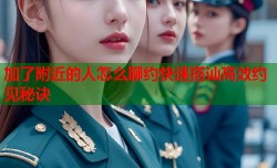 加了附近的人怎么聊约快速搭讪高效约见秘诀