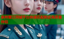泉州晋江同城平台快速匹配附近高质量伴侣