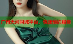 广州天河同城平台，快速预约服务