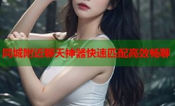 同城附近聊天神器快速匹配高效畅聊