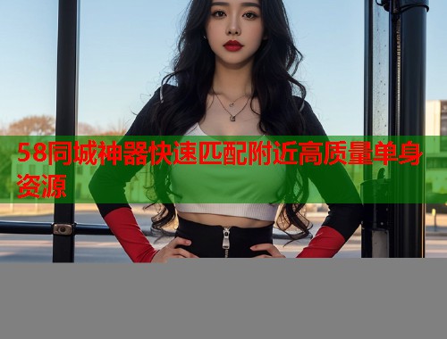 58同城神器快速匹配附近高质量单身资源  第1张