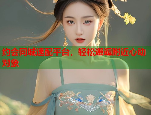 约会同城速配平台，轻松邂逅附近心动对象  第1张