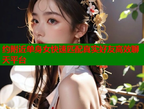 约附近单身女快速匹配真实好友高效聊天平台  第1张