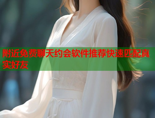 附近免费聊天约会软件推荐快速匹配真实好友  第1张